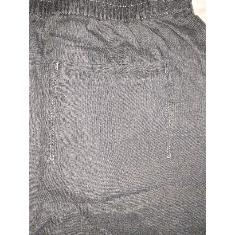 Athleta Voyager Linen Shorts Size 6 Granite 7 Inch Inseam Pockets Athleta - Picture 8 of 16